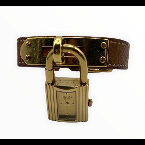 $9️⃣9️⃣8️⃣HERMES Vintage Kelly Watch - Picture 1 of 8